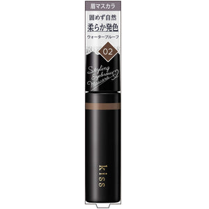 kiss styling eyebrow mascara 02 medium brown 6g