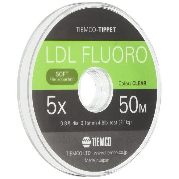 TIEMCO LDL Fluorocarbon Tippet Material LDL Floro Tippet