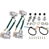 Posh (POSH) Bike Supplies Winker Kit Super Bike Mini Type Plating Body/Orange Lens CB1100 CB1100EX 2014 ~ 2015 051532-33