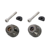 KITACO 506-1310130 Bar End Cap (DLC Coating), Super Cub C125 (JA48/JA58), CT125 HUNTER CUB (JA55/JA65)