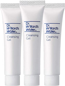 Dr. Willard's Water Cleansing Gel Mini Set (Makeup Remover Gel Type) 15g x 3 (Portable Mini Size)