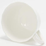 Narumi 51952-23144 Small Plates, White, Diameter 6.7 inches (17 cm), Honiton Lace, Bright, 4 Pieces