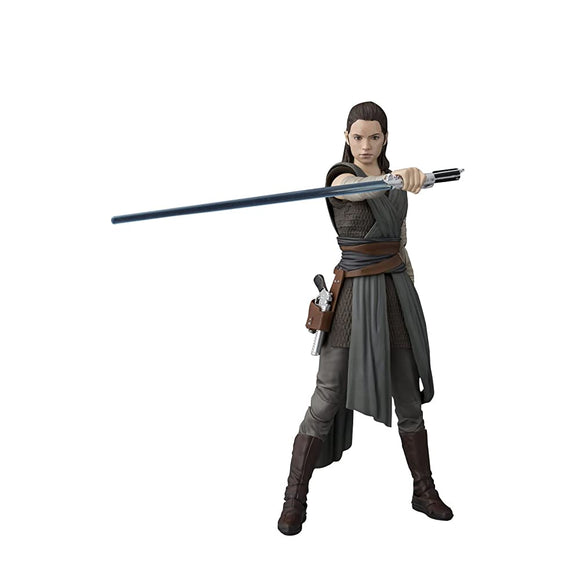 S.H. Figuarts Star Wars Rey (The Last Jedi), Approx. 5.7 inches (145 mm), ABS & PVC Pre-painted Articulated Figure