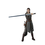 S.H. Figuarts Star Wars Rey (The Last Jedi), Approx. 5.7 inches (145 mm), ABS &amp; PVC Pre-painted Articulated Figure