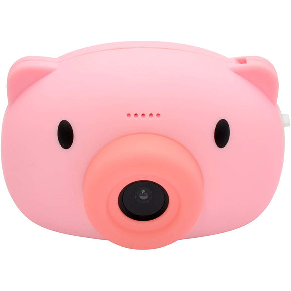 Hi-Tech Heliway HWC11-PK Mini Kids Camera, Baby Pig, Pink