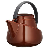 Blue Toe Color Ridge Teapot 750ml Brown 23567