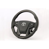 KENSTYLE Original Steering TB01 Alphard (30 series) Kuroki Megen/Leather Combination