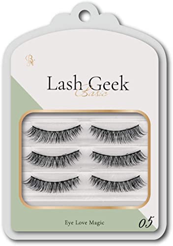 BN Lash Geek False Eyelashes LSG-05 3 Pairs