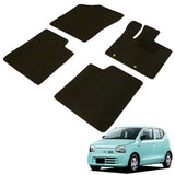 Feni-Tye Car Mats Floor Mats Dometic Production (SUZUKI Alto Ha36s/at for) Black Anti-Slip Shape SHIFTING