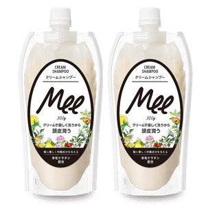 [Value for money 2-piece set] NEW!! Washable treatment MEE Mee 300g x 2 pieces SET cream shampoo Mee Mee sebum dry skin damage care large capacity reduction of working hours dandruff itching