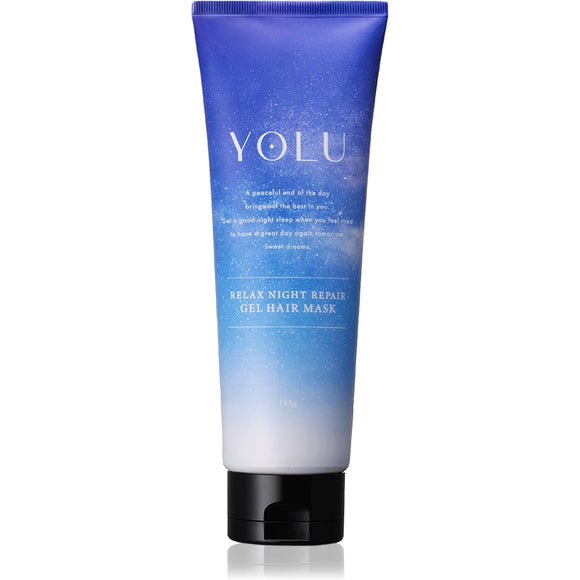 YOLU | Hair Mask [Relax Night Repair] 145g Night Beauty Gel Hair Mask Hair Pack Hair Treatment Rinse Damage Repair