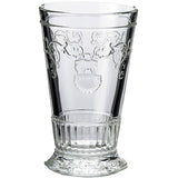 La Rochere 612401 Tumbler, Clear, 11.8 fl oz (340 cc), Versailles Tumbler, 11.8 fl oz (340 cc), Pack of 6