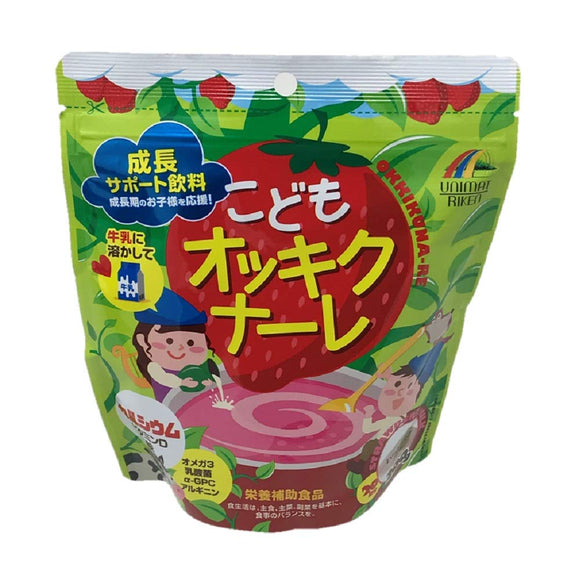 Unimatte Ricen Childrens Okinare Strawberry Milk Flavor 7.1 oz (200 g)