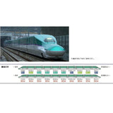 TOMIX 92568 N Gauge H5 Series Hokkaido Shinkansen Expansion Set B Railway Model Train
