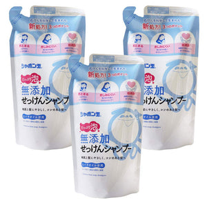 Additive-free soap shampoo foam type refill × 3 pieces