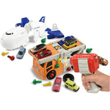 Takara Tomy Tomica Kumikae Action Carrier Car Cargo Jet Set, Mini Car, Toy, Ages 3 and Up, Passed Toy Safety Standards, ST Mark Certified