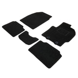 Fenice Car Mat, Floor Mat, Made in Japan (TOYOTA YARIS KSP210 MXPA10) <GASOLINE CARS / 2WD / AT> BLACK, ANTI-SLIP SHAPE, Non-Slip