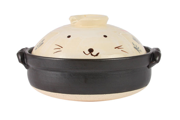 Maruyoshi Pottery Hand Painted Rabbit No. 8 Pot, M0526
