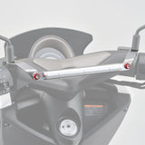 DAYTONA NMAX NMAX155 93330 Multi-Mount Bar SC Clear/Red, Genuine Mirror Mounting Hole Type