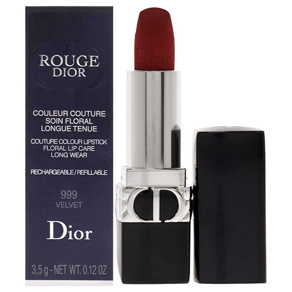 Christian Dior Rouge Dior Couture Color Refillable Lipstick - # 999 (Velvet) 3.5g/0.12oz