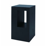 AZUMAYA CEL-70BK Cell Side Table, *Can also be used as a stool