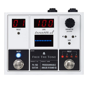 Free the tone huri-zato-n Guitar For Equalizer PA – 1QG [Programmable Analog 10 Band EQ]