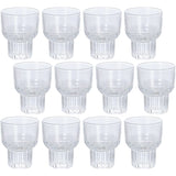 Aderia 598 Sake Cup Clear Liquor Glass 2.2 fl oz (65 ml), Set of 12, Made in Japan