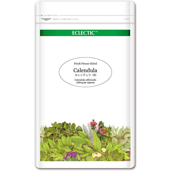 eclectic calendula (pot marigold) Eco pack 8.5 oz (250 mg x 180 capsules ec344