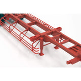 PLATZ KENCRAFT 1/50 NIPPAN TORX 40FT SEMI TRAILER FOR MARINE CONTAINERS RED
