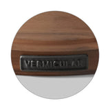 Vermicular Natural Wood Magnetic Trivet for 7.1-inch (18 cm) Trivet Black Walnut x Black BKxBK