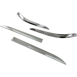 BRIGHTZ Lexus ES300H AXZH10 Super mirror surface stainless steel plating Frontoria bumperner mall 4PC [COR-MOL-014] AXZ H10 10 ES 300 300h LEXUS 41430