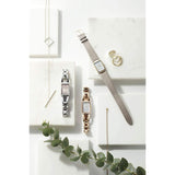 [Citizen] Wicca Half Bangle Model Cut Glass KF7-562-11 Women's Pink Gold