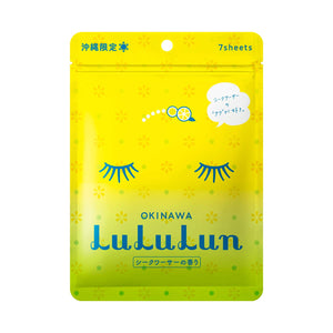 Face mask pack Lululun Okinawa Lululun (Scent of Shikuwasa) 7 pieces x 5 bags