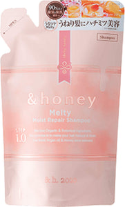 And Honey Melty Moist Repair Shampoo Refill "Honey swell care that adjusts swells and habits" 350mL