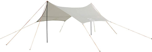 CAPTAIN STAG Tent Tarp Hexa Tarp [For 4-6 people] [Size 400 x 420 x H220 cm] With UV / PU processing carry bag Monte UA-1077