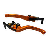 Bikers BK-H0708-LGD BRAKE LEVERS, PCX160, KF47, PCX JK05, ADV150, Left and Right Set, Billet Aluminum, Light Gold