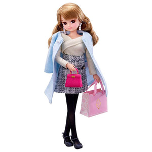 Takara Tomy Mall Exclusive Vol. 14 Licca Stylish Doll Collection Parfett Snow Style