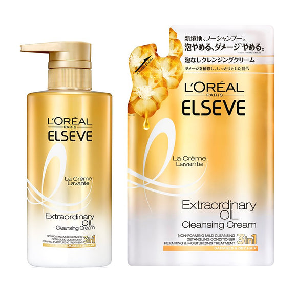 Elseve No Shampoo Rakuremu Lavon Cleansing Cream Moist