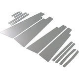 BRIGHTZ Prius ZVW50 ZVW51 ZVW55 Super mirror surface stainless steel plated pillar panel B type Vizer useful 12PC