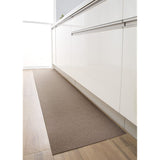 Sanko KP-21 Kitchen Mat, Water Repellent, Deodorizing, Washable, Non-Slip, Long, 17.7 x 70.9 inches (45 x 180 cm), Brown, Just Place to Stick