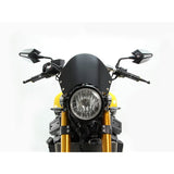 Hurricane Front Viser Café Style Aluminum Black XSR900 HA6109 Screen