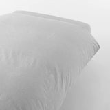 MUJI 15067282 Washed Duvet Cover, Q, Gray, For 78.7 x 78.7 - 86.6 inches (200 - 210 x 200 - 220 cm)