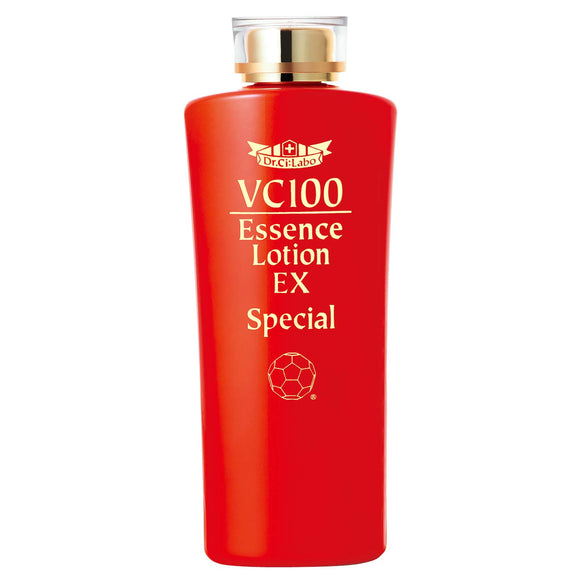 (Old model) VC100 Essence Lotion EX Special 285mL [Vitamin C-Contained Lotion] Dr. Ci:Labo Penetrating Vitamin C (APPS), Penetrating Fermented Collagen, Fullerene High Concentration Formula, Grapefruit Fragrance, Large Capacity, Big Size