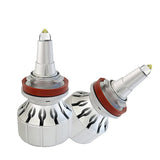 LinkSauto H11 360 ° Full Illumination LED GLASS PILLAR VALVE for Cars, 2 Lights