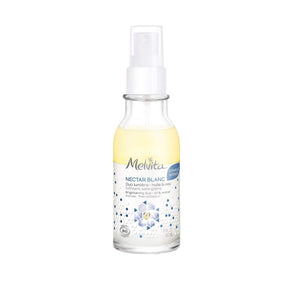 Melvita Nectar Blanc Water Oil Duo 50mL Booster Serum Organic Serum Main Body