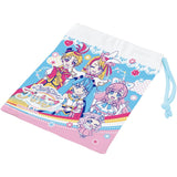 Komori Resin Aluminum Bento 350ml Hirogaru Sky! Pretty Cure 13.8×9.8×H4.4cm 479790