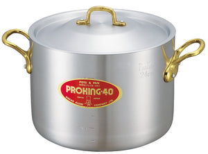 Nakao Aluminum Manufacturing PK-2 Pro King Half-Size Pot 7.1 inches (18 cm) with Measuring Tape