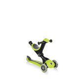 GLOBBER WLGB644106 Glock Kickboard Three Wheel for Kids 1 Year Old and Up Height Adjustable Outdoor Play Exercise Play Kick Scooter Go Up/Lime Green, green, (lime green)