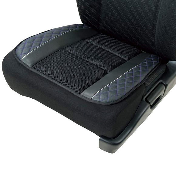 BONFORM 5695-43PU SEAT CUSHION, Custom Gloss, for LightNormal Cars, Hip Shape, with Skirt-Shaped Stopper