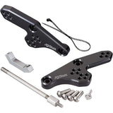 Kijima (KIJIMA) Motorcycle Bike Parts Step Up Bracket CBR250RR (2BK-MC51) Black Alumite Honda 213-4383B